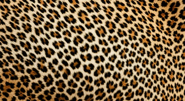 Jungle Leopard Skin Texture High Definition Sharpness Animal Skin Concept — Stock Photo, Image