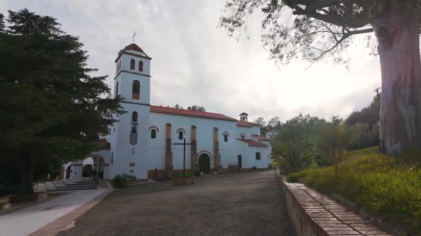 Badajoz España Domingo 2024 Santuario Chandevila Codosera Extremadura España — Vídeo de stock