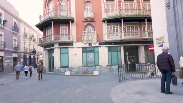 Badajoz Spanya Mart 2024 Giralda Binası Ermita Soledad Yalnızlığın Hanımefendisi — Stok video