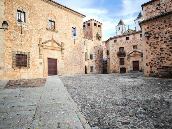 Caceres, Extremadura, İspanya 'daki Golfin Sarayı.