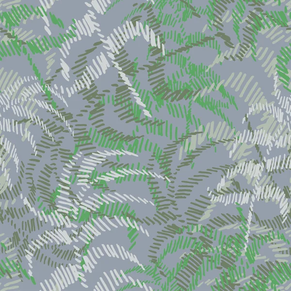 Ботанический Векторный Фон Тропический Узор Пальмовыми Листьями Цветовая Гамма Текстиля — стоковый вектор
