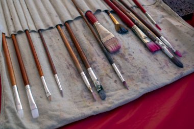 Boya Fırçası Yuvarlama Sanatçı Yuvarlama Fırça Düzenleyici Sanatçısı