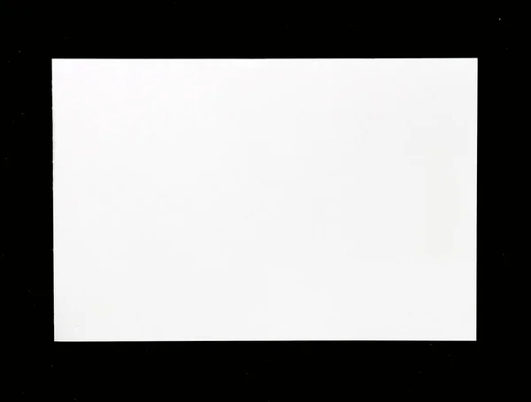 Белый Лист Бумаги Фон — стоковое фото