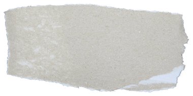 Parçalanmış albüm kağıtları beyaz arkaplanda izole edilmiş