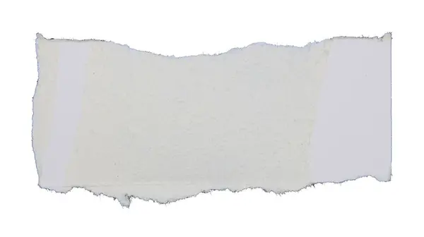 Stukken Gescheurd Plakboekpapier Geïsoleerd Witte Achtergrond — Stockfoto