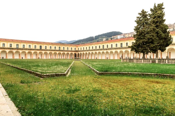 stock image The Certosa di Padula well known as Padula Charterhouse is a monastery in the province of Salerno in Campania, Italy.