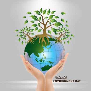 Dünya çevresi gündüz tasarımı kavramı