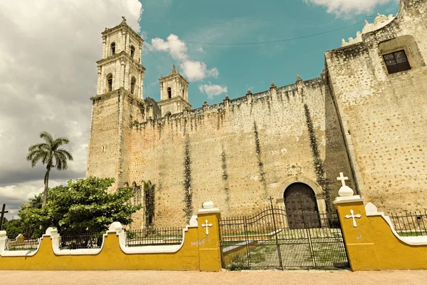 Kościół San Servacio Valladolid Jukatan Meksyk — Zdjęcie stockowe