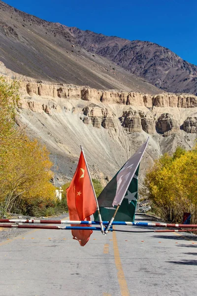 Puesto Control Fronterizo China Pakistán Norte Pakistán — Foto de Stock