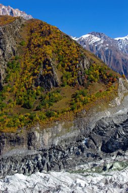 Minapin Buzulu, Rakaposhi Dağı, Gilgit, Pakistan