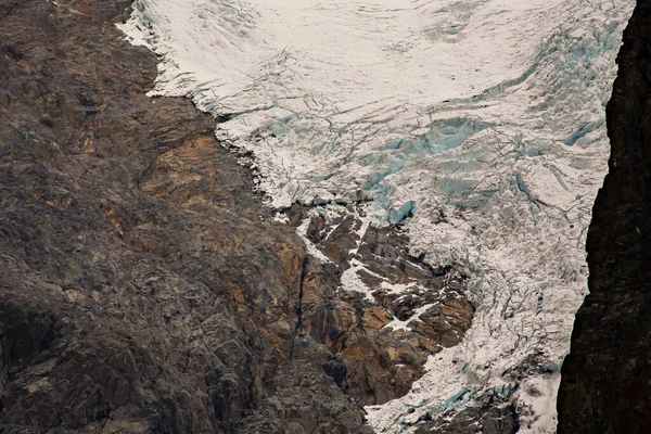 Fitz Roy Sıradağlarındaki Buzullar Chalten Arjantin — Stok fotoğraf