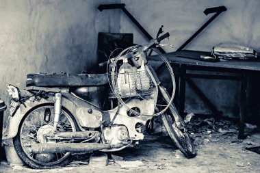 Eski scooter, Penang, Malezya