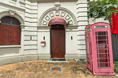 Malezya, Taiping caddesindeki İngiliz telefon kulübesi