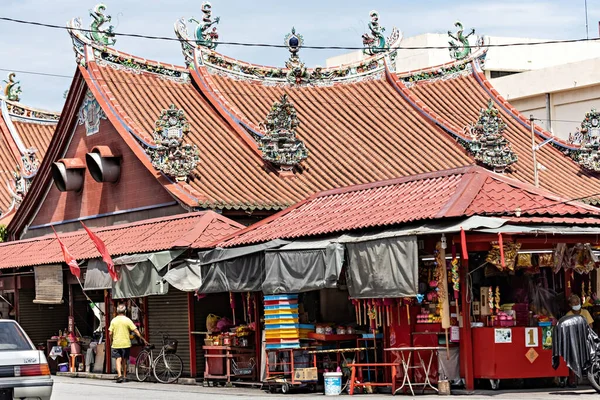 Kuan Yin Teng Goddess Mercy Temple George Town Malaysia — Stockfoto