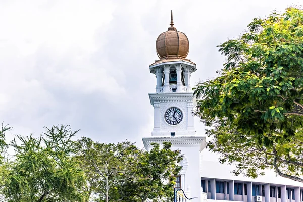 Queen Victoria Memorial Clock Tower Městě George Penang Malajsie — Stock fotografie