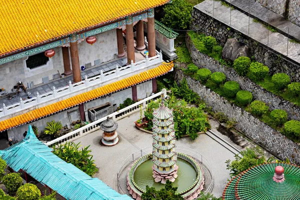 Vista Aérea Del Templo Buddhist Kek Lok Georgetown Penang Malasia — Foto de Stock