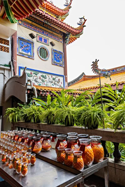 Detalles Del Templo Budista Kek Lok Georgetown Penang Malasia — Foto de Stock