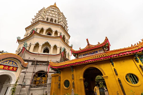 Typisch Chinesischer Tempel George Town Penang Malaysia Buddhistischer Tempel Kek — Stockfoto
