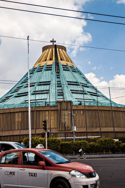 Базилика Богоматери Гваделупской Мехико Мексика — стоковое фото