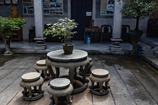 Tarihsel Peranakan Konağı Çin Tapınağı Georgetown Penang — Stok fotoğraf