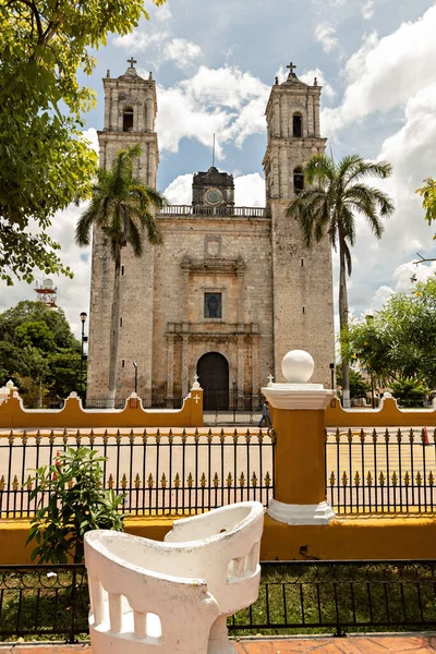 Kościół San Servacio Valladolid Jukatan Meksyk — Zdjęcie stockowe