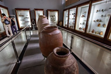 Antik Budist eserleri ve sanat müzesi sergi salonu, Taxila Pakistan