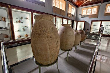 Antik Budist eserleri ve sanat müzesi sergi salonu, Taxila Pakistan