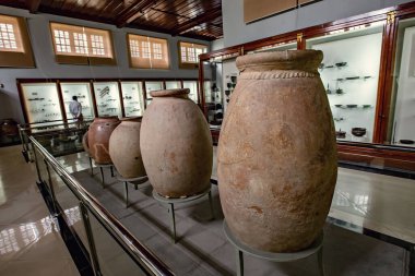 Antik Budist eserleri ve sanat müzesi sergi salonu, Taxila Pakistan