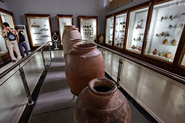 Antik Budist eserleri ve sanat müzesi sergi salonu, Taxila Pakistan