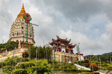 Kek Lok Si Budist tapınağı. Georgetown, Penang, Malezya.
