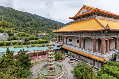 Kek Lok Si Budist tapınağı. Georgetown, Penang, Malezya.