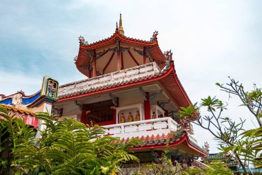 Kek Lok Si Budist tapınağı. Georgetown, Penang, Malezya.