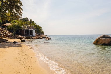 Tropical beach villa by the sea at Koh Tao, Samui, Thailand