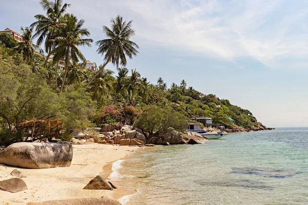 Tropical Beach Villa Sea Koh Tao Samui Thailand — Stockfoto