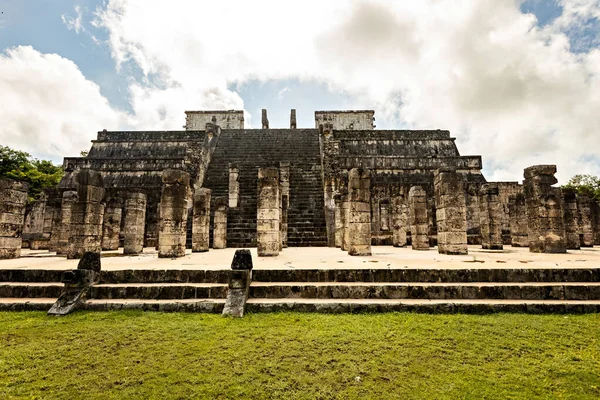 stock image Chichenitza ruins ancient pre-colombian city in Yucatan, Mexico