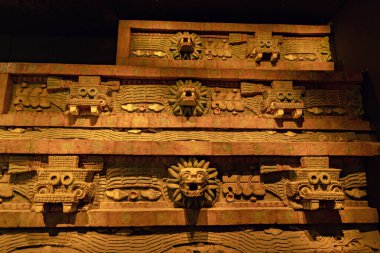 National Museum of Anthropology, ancient Aztec Mayan artifacts