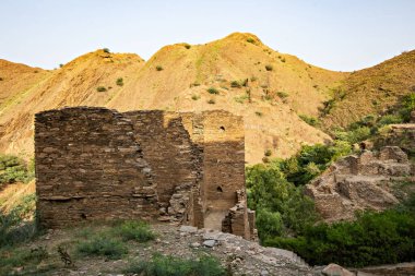 Ancient Buddhist monastery complex Takht-i-Bhai, archaeological site in Khyber-Pakhtunkhwa province of Pakistan
