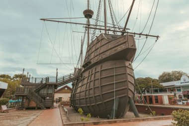 Maritime Museum (Flor De La Mar) in Melaka old town Malaysia