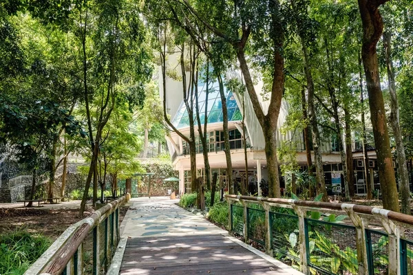 Taman Botani Putrajaya Botanical Garden Entrbuilding Malaysia — стокове фото
