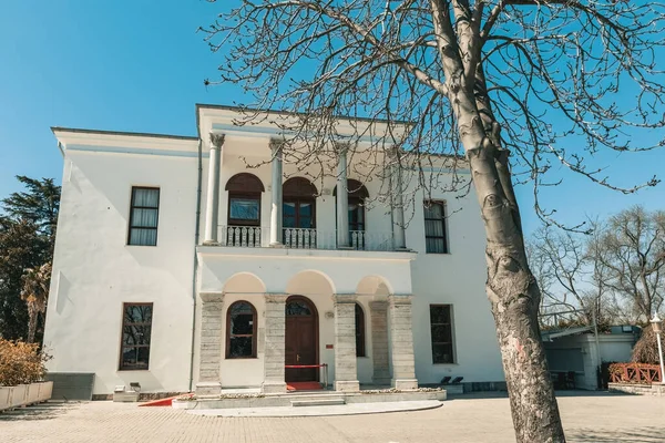 Die Villa Des Weißen Hauses Emirgan Park Istanbul Türkei — Stockfoto