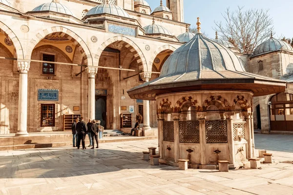 Мечеть Фатих Видом Город Стамбул Турция — стоковое фото