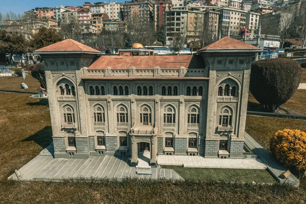 Exposición Museo Aire Libre Miniaturk Estambul Turquía — Foto de Stock