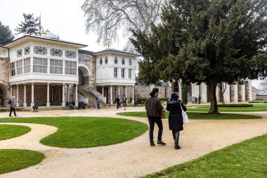 Topkapı Sarayı 'ndaki Bağdat Büfesi İstanbul Türkiye