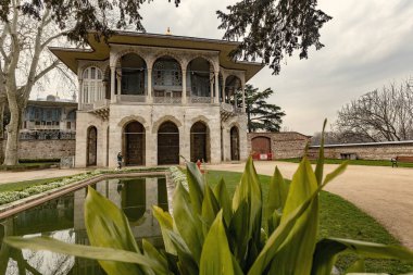 Topkapı Sarayı 'ndaki Bağdat Büfesi İstanbul Türkiye