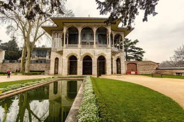 Topkapı Sarayı 'ndaki Bağdat Büfesi İstanbul Türkiye