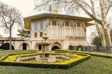 Topkapı Sarayı 'ndaki Bağdat Büfesi İstanbul Türkiye