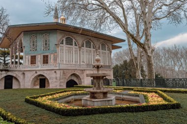 Topkapı Sarayı 'ndaki Bağdat Büfesi İstanbul Türkiye
