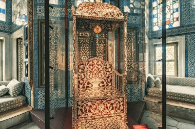 İstanbul 'da Topkapı Sarayı iç dekorasyonu