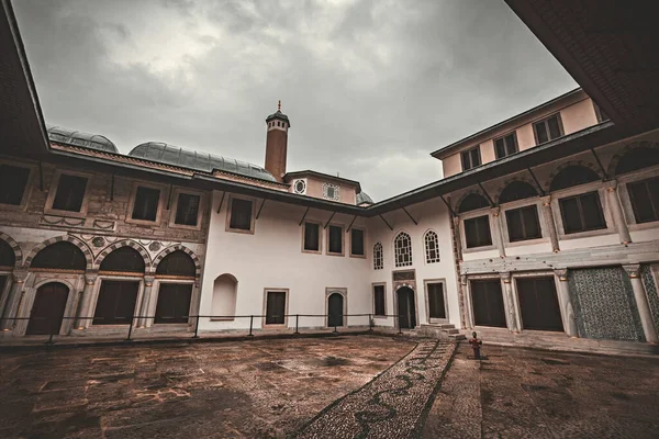 Építészeti Külső Részletek Harem Palota Topkapi Múzeum Isztambulban Törökország — Stock Fotó