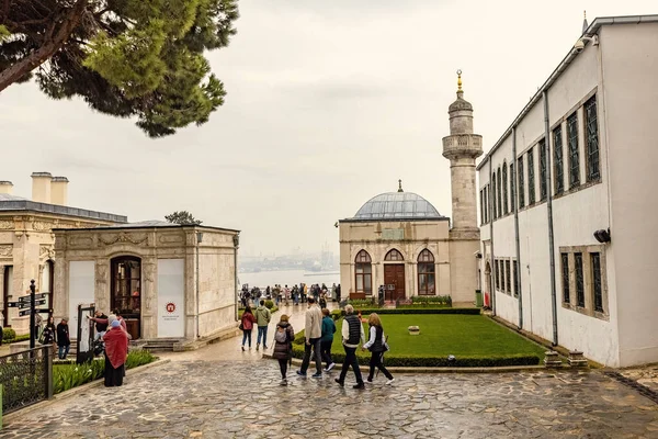 Palác Topkapi Zahrada Stavební Detaily Istanbul Turecko — Stock fotografie